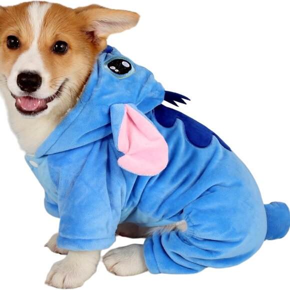 Fashion Dog Costumes, Pet Outfit, Pet Pajamas Clothes Warm Hoodie Coat - Picture 2 of 11